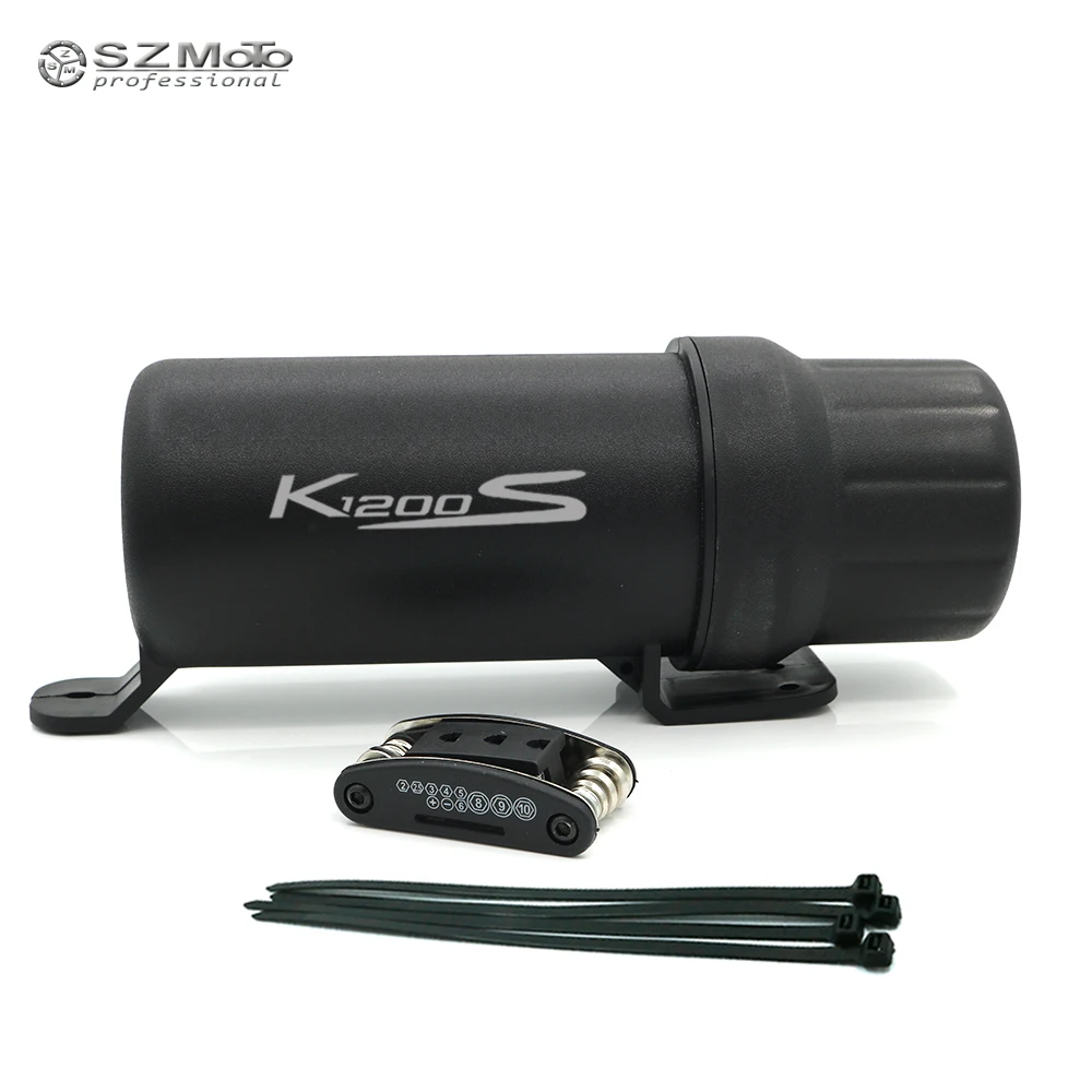 Universal Off-Road For BMW K1200R K1200S K1300R K1200 R/S K 1300R Waterproof Tube Gloves Storage Box With 1 tool
Universal Off-Road For BMW K1200R K1200S K1300R K1200 R/S K 1300R Waterproof Tube Gloves Storage Box With 1 tool