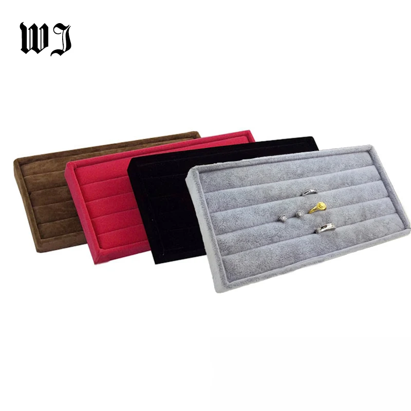 Portable Quality Velvet Ring Display Case Drawer Organizer Bague Earring Jewelry Storage Box Tray Holder Stand Show Case 11*22cm
Portable Quality Velvet Ring Display Case Drawer Organizer Bague Earring Jewelry Storage Box Tray Holder Stand Show Case 11*22cm