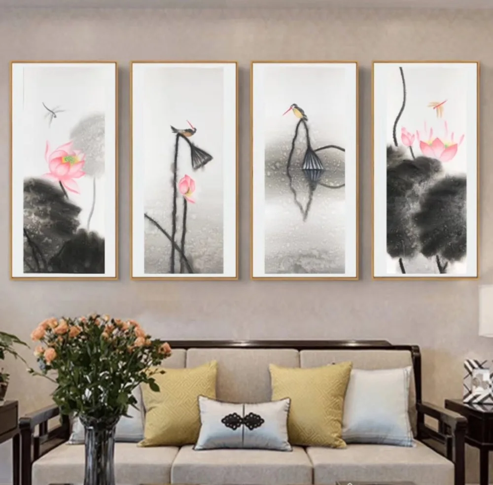 Hand Painted 4pcs Flower oil painting on Canvas Abstract Lily Canvas Painting Wall art Picture Painting for Home Decoration
Hand Painted 4pcs Flower oil painting on Canvas Abstract Lily Canvas Painting Wall art Picture Painting for Home Decoration