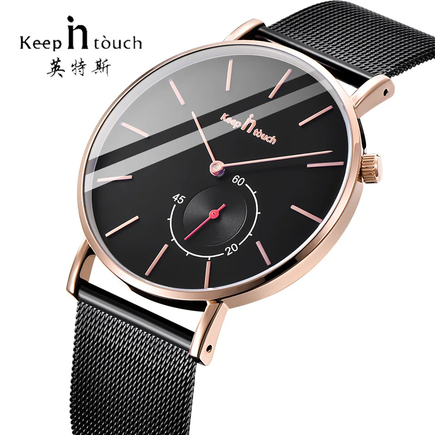 KEEP In Touch Top Brand Watches Men Stainless Steel Ultra Thin Watches Men Classic Quartz Men's Wrist Watch Relogio Masculino
KEEP In Touch Top Brand Watches Men Stainless Steel Ultra Thin Watches Men Classic Quartz Men's Wrist Watch Relogio Masculino