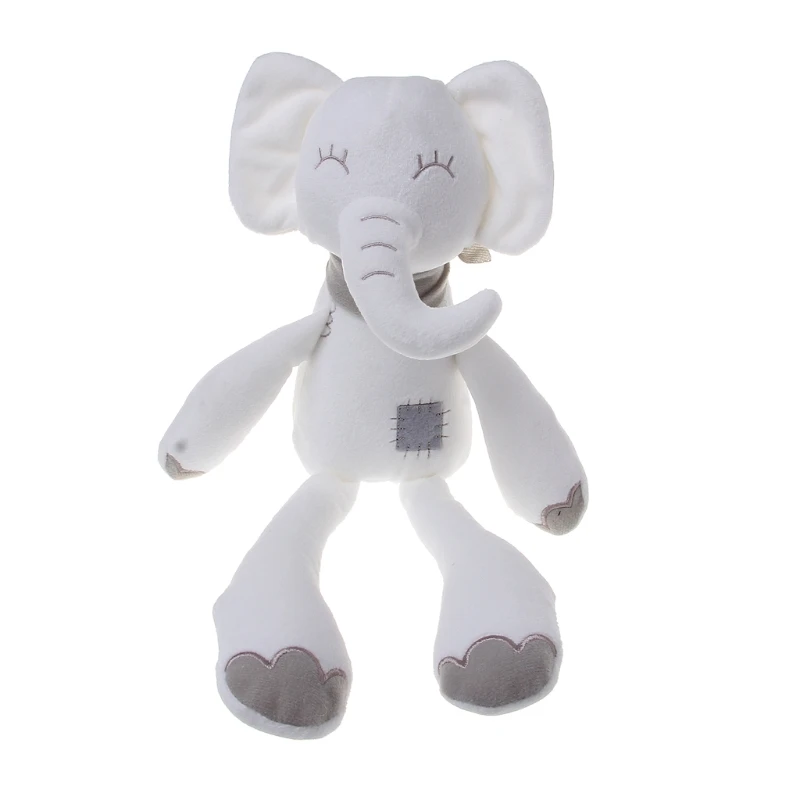 

High Quality Cute Plush Elephant Doll Baby Soft Sleeping Mate Newborn Photography Props Gift JUN-9B