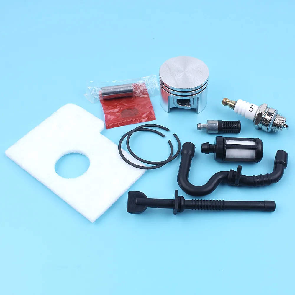 38MM Piston Ring Pin Kit W/ Air Fuel Oil Filter Line for Stihl 018 MS180 MS 180 Chainsaw W/ Spark Plug Replacement Spare Parts
38MM Piston Ring Pin Kit W/ Air Fuel Oil Filter Line for Stihl 018 MS180 MS 180 Chainsaw W/ Spark Plug Replacement Spare Parts