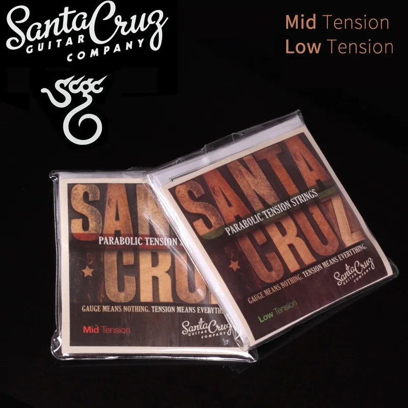 Параболические струны Santa Cruz для классической гитары, доступны низкое/среднее натяжение
Параболические струны Santa Cruz для классической гитары, доступны низкое/среднее натяжение