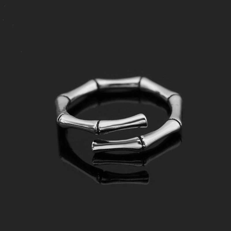 XIYANIKE 925 Sterling Silver Jewelry High Quality Sliver Color Fine Bamboo Multi Segment Couple Ring Fashion For Lover Gift
XIYANIKE 925 Sterling Silver Jewelry High Quality Sliver Color Fine Bamboo Multi Segment Couple Ring Fashion For Lover Gift