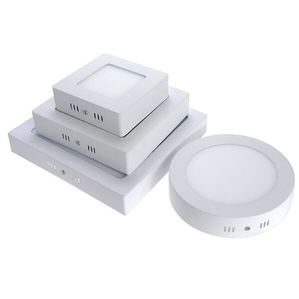 LED Panel Light 6W 12W 18W Surface Mounted LED Ceiling Lights AC85-265V Round Square LED Downlight 30 60 90pcs 2835SMD
LED Panel Light 6W 12W 18W Surface Mounted LED Ceiling Lights AC85-265V Round Square LED Downlight 30 60 90pcs 2835SMD