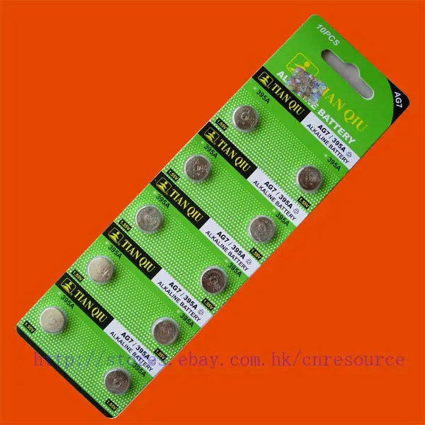 10 шт. AG7 LR927 395 SR927SW щелочная батарея TIANQIU|tianqiu batteries|battery sr927swsr927sw battery |