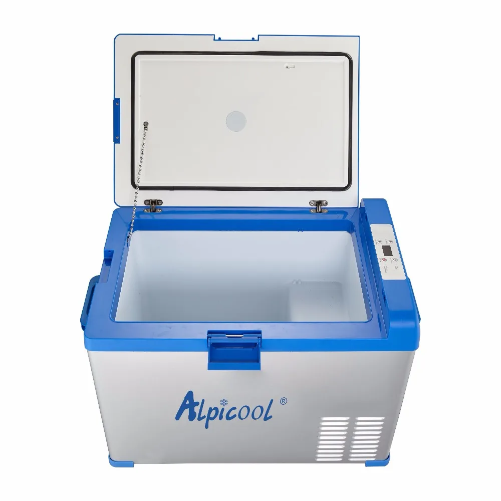 Alpicool серии 40L Новый компрессорный морозильник автомобильный холодильник AC 12 В DC24V