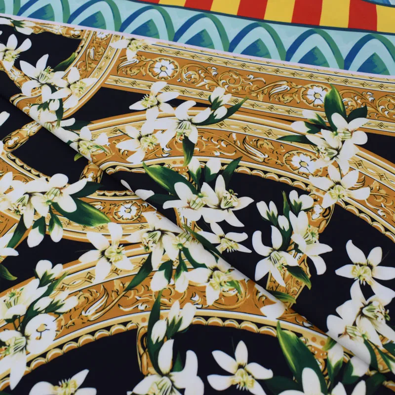 Jasmine windmills Sicily vacation wind digital painting stretch satin fabric for summer dress telas tissu tecido shabby chic DIY
Jasmine windmills Sicily vacation wind digital painting stretch satin fabric for summer dress telas tissu tecido shabby chic DIY