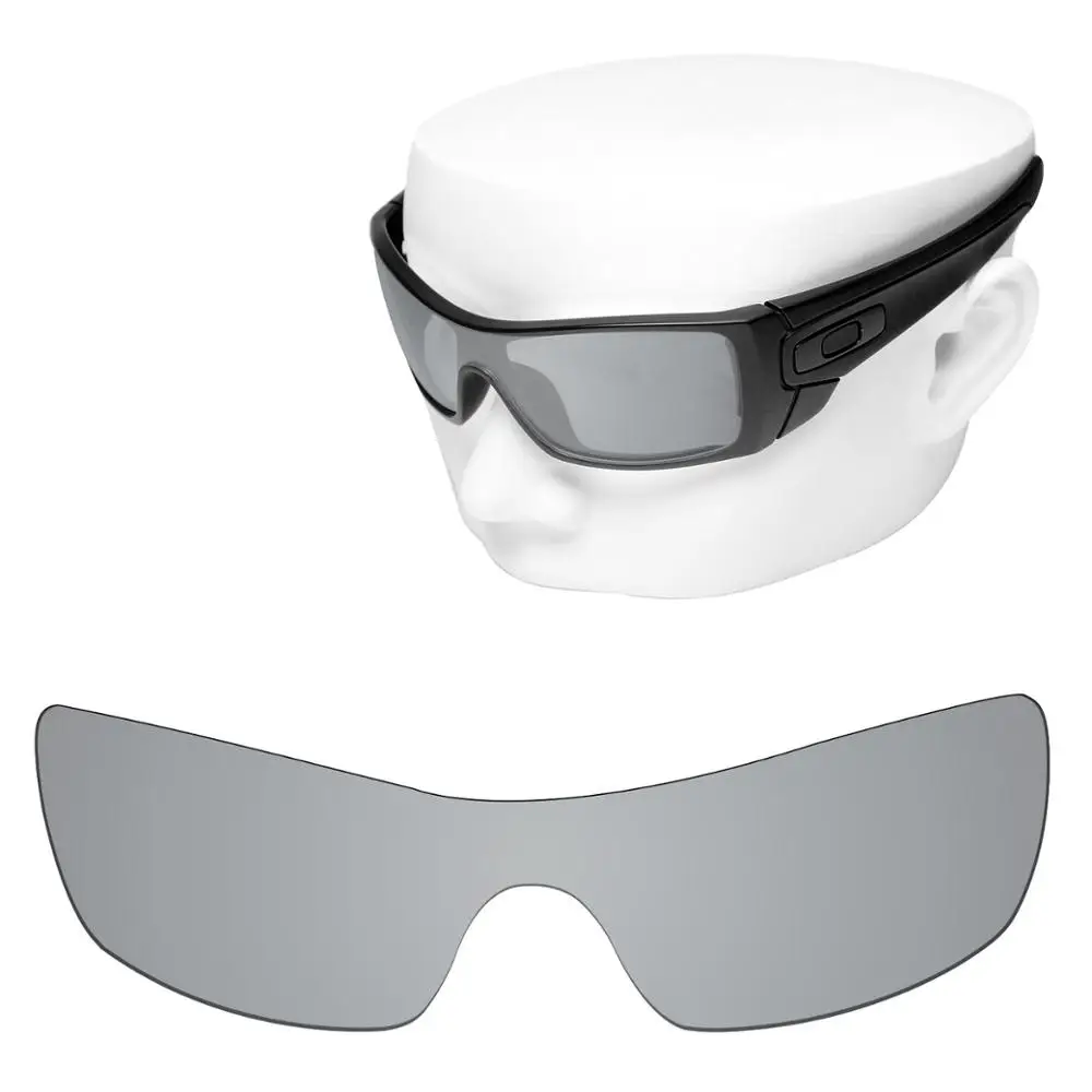 OOWLIT Polarized Replacement Lenses of Silver Mirror for-Oakley Batwolf OO9101 Sunglasses
OOWLIT Polarized Replacement Lenses of Silver Mirror for-Oakley Batwolf OO9101 Sunglasses