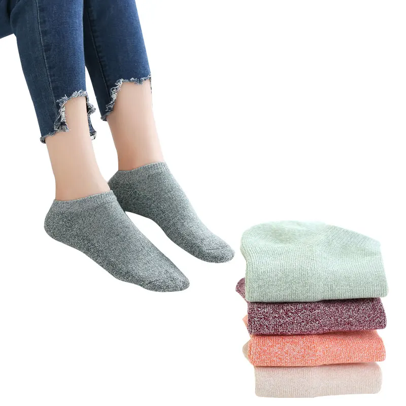 5pairs Women Plus Thick Keep Warm Socks Autumn Winter Comfort Cotton Sock Meias Sox Calcetines Pure Color All-match Female Socks
5pairs Women Plus Thick Keep Warm Socks Autumn Winter Comfort Cotton Sock Meias Sox Calcetines Pure Color All-match Female Socks