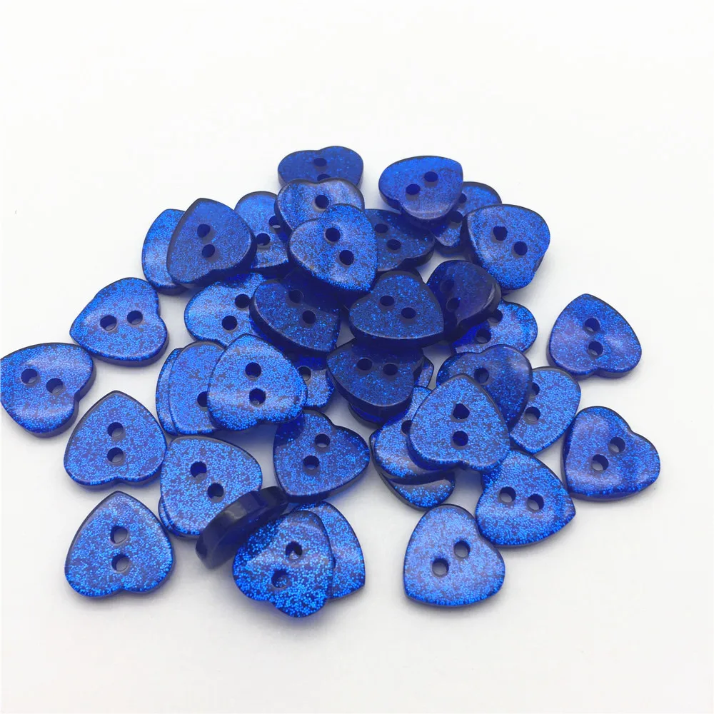 500pcs Royal Blue Glitter Sparkle Heart Buttons Resin 2 Holes Sewing Accessories Embellishments Scrapbooking 12x13mm
500pcs Royal Blue Glitter Sparkle Heart Buttons Resin 2 Holes Sewing Accessories Embellishments Scrapbooking 12x13mm