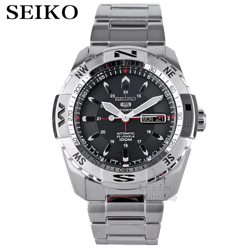 

Seiko часы мужские 5 автоматические часы лучший бренд класса люкс 100 м Водонепроницаемые спортивные мужские часы механические часы дайвинг ар...