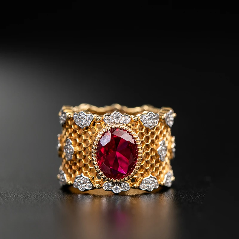 925 Silver Zircon Ring Silver Bar 925 Jewelry for Women European Court style vintage style
925 Silver Zircon Ring Silver Bar 925 Jewelry for Women European Court style vintage style