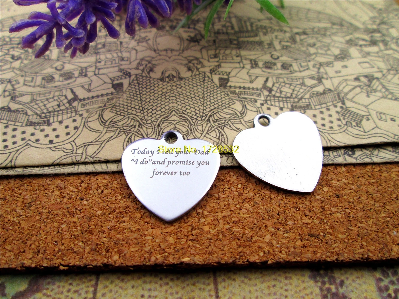 20pcs--stainless steel charms"today I tell your dad "I do" and promise you forever too"5 style for choosing Charms Pendants
20pcs--stainless steel charms"today I tell your dad "I do" and promise you forever too"5 style for choosing Charms Pendants