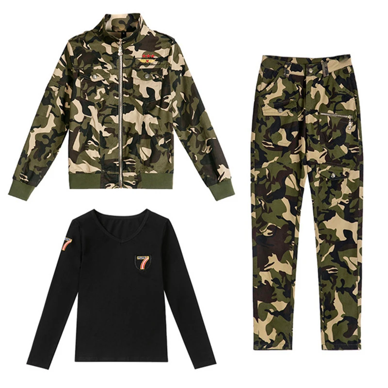 Outdoor Camouflage Sport Suit Women Cotton Plus Size Training Military Three-piece Suits Dancing Camping Trekking Tactical Suits
Outdoor Camouflage Sport Suit Women Cotton Plus Size Training Military Three-piece Suits Dancing Camping Trekking Tactical Suits