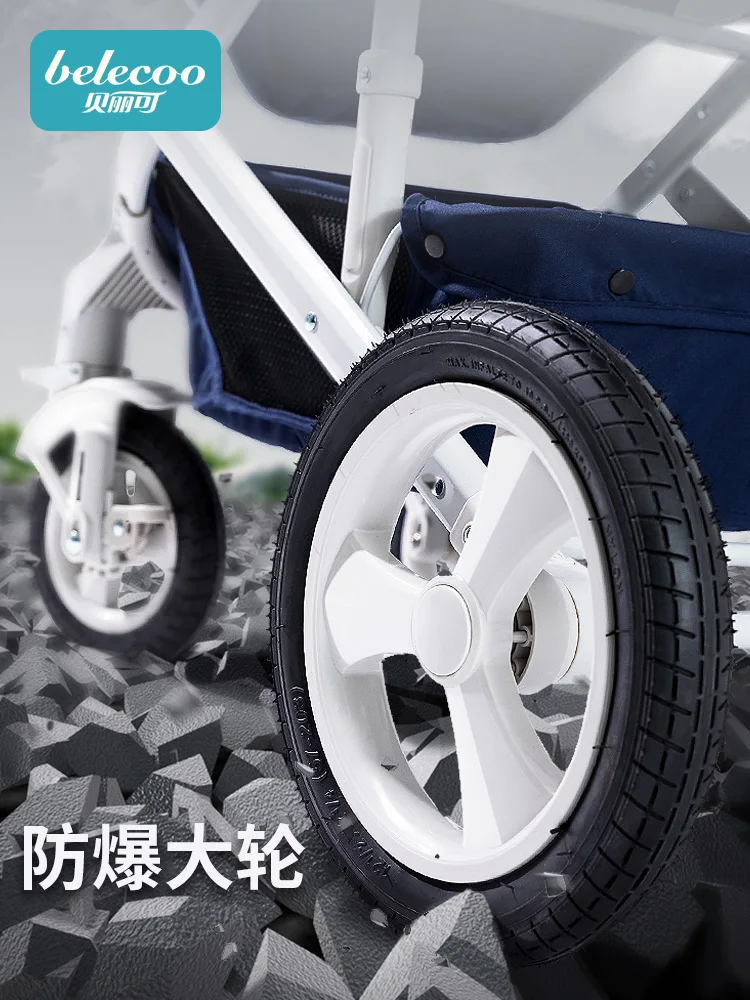 High landscape baby stroller can sit reclining folding light two-way four-wheel shock absorber baby stroller
High landscape baby stroller can sit reclining folding light two-way four-wheel shock absorber baby stroller
