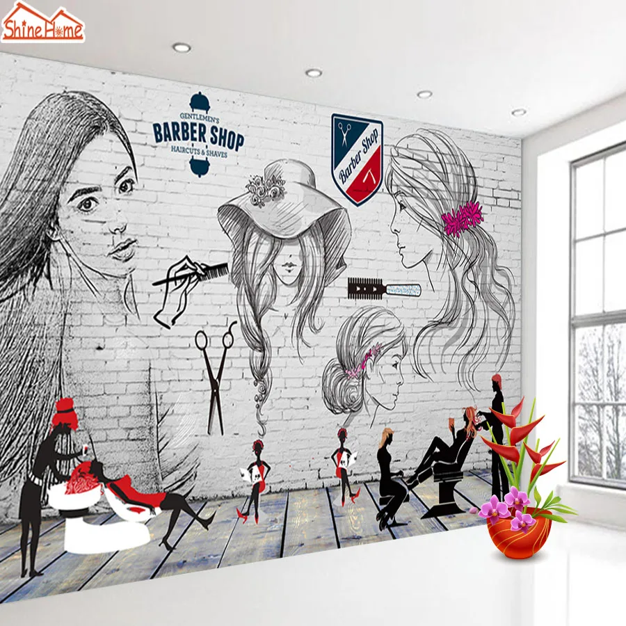 ShineHome-Brick Wallpaper 3d for Walls Wallpapers 3 d Living Room European Haircut Tool Salon Barbershop Wall Paper Mural Roll
ShineHome-Brick Wallpaper 3d for Walls Wallpapers 3 d Living Room European Haircut Tool Salon Barbershop Wall Paper Mural Roll
