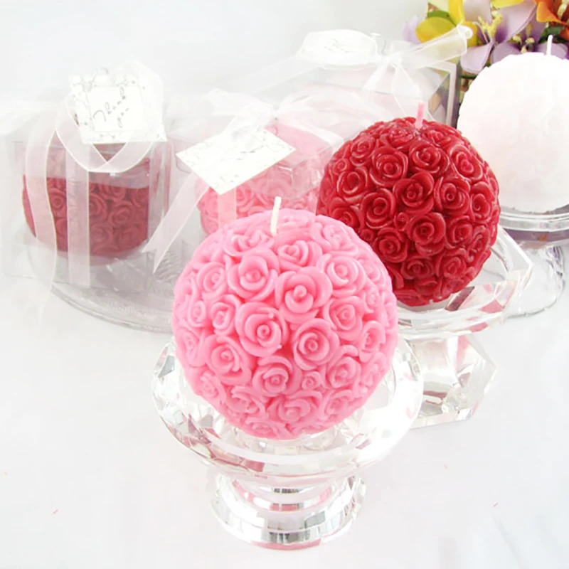 Rose Ball Silicone Candle Moulds Handmade Aromatherapy Candle Soap Molds Decorating Tool
Rose Ball Silicone Candle Moulds Handmade Aromatherapy Candle Soap Molds Decorating Tool