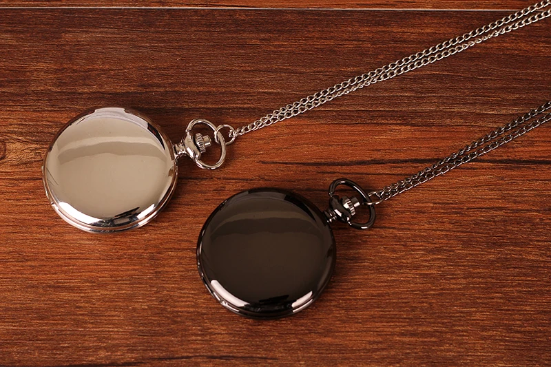 New Fashion Men and Women Pocket Watch Quartz Stainless Steel Pocket Watch Steampunk Black Mirror and Royal Coffee
New Fashion Men and Women Pocket Watch Quartz Stainless Steel Pocket Watch Steampunk Black Mirror and Royal Coffee