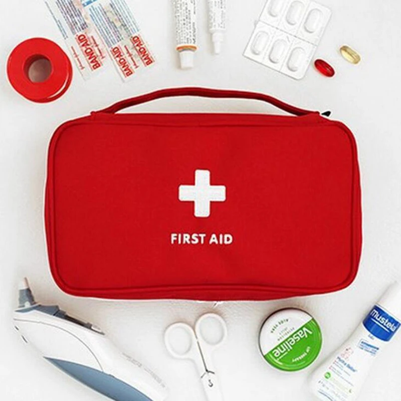 Portable First Aid Kit Creative Travel Accessories Emergency Drug Cotton Fabric First Aid Medicine Bag Pill Case Splitters Box
Portable First Aid Kit Creative Travel Accessories Emergency Drug Cotton Fabric First Aid Medicine Bag Pill Case Splitters Box