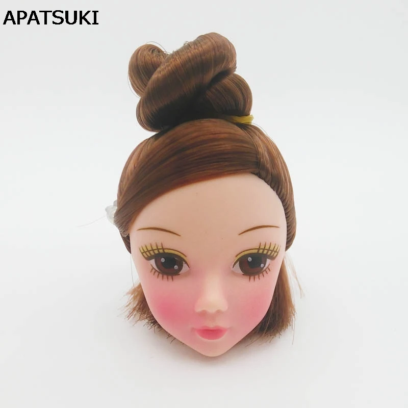 DIY Kids Toy Doll Head with Pretty Makeup Doll Accessories Head For 11.5" Doll Accessories Heads For 1/6 BJD Doll House
DIY Kids Toy Doll Head with Pretty Makeup Doll Accessories Head For 11.5" Doll Accessories Heads For 1/6 BJD Doll House