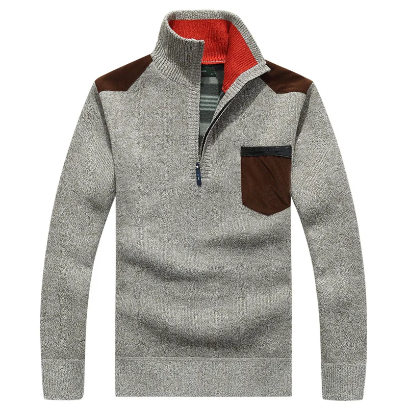 Pullover Coat Men's Thicken Knit Sweaters Winter Spring Coats Jumper Zipper Pullover Sweater Mens Knitting Tops Men Clothing XXL
Pullover Coat Men's Thicken Knit Sweaters Winter Spring Coats Jumper Zipper Pullover Sweater Mens Knitting Tops Men Clothing XXL