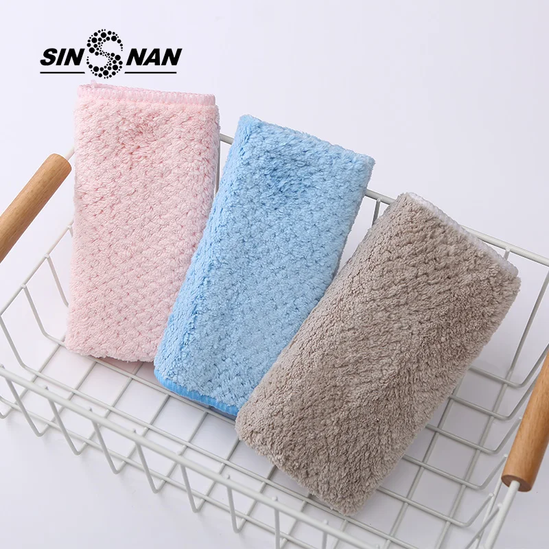 SINSNAN 5PCS Microfiber Thicken Pineapple Lattice Coral Fleece Kitchen Towel Super Absorbent High-Quality Wash Towel Bowl cloth
SINSNAN 5PCS Microfiber Thicken Pineapple Lattice Coral Fleece Kitchen Towel Super Absorbent High-Quality Wash Towel Bowl cloth