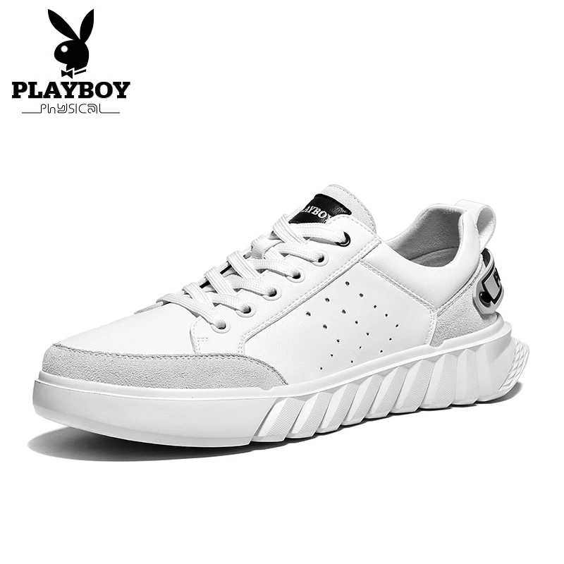 PLAYBOY 2019 New Autumn Leather Breathable Holes Soft Male Casual Shoes Adult Luxury Brand Flat Footwear Comfortable Shoes
PLAYBOY 2019 New Autumn Leather Breathable Holes Soft Male Casual Shoes Adult Luxury Brand Flat Footwear Comfortable Shoes