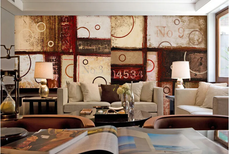 Custom retro murals,abstract personality block papel de parede,hotel ktv bar living room TV wall bedroom vinyl wallpaper 
Custom retro murals,abstract personality block papel de parede,hotel ktv bar living room TV wall bedroom vinyl wallpaper