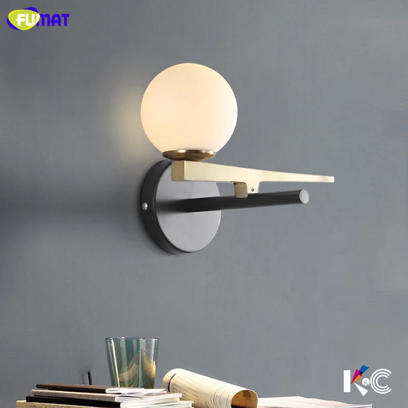 FUMAT Glass Ball Wall Lamps Modern Brief Glass Shade Wall Lights Flexible Living room Bedside Wall Lamp Sconces LED Lights
FUMAT Glass Ball Wall Lamps Modern Brief Glass Shade Wall Lights Flexible Living room Bedside Wall Lamp Sconces LED Lights