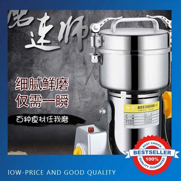 600G Home Kitchen Whole Grains Mill Powder 220V 50HZ Good Quality Food Grinding Machine Ultrafine Herbs Crusher
600G Home Kitchen Whole Grains Mill Powder 220V 50HZ Good Quality Food Grinding Machine Ultrafine Herbs Crusher