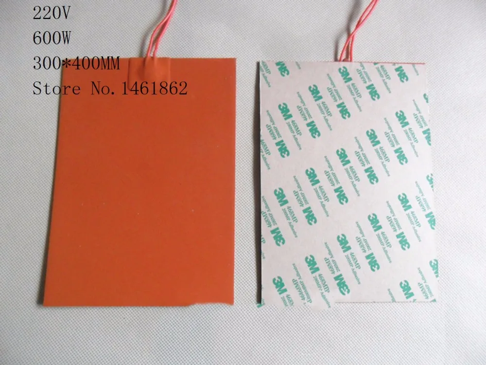 silicone heater300x400mm 600W 220V Silicone Heater mat Heating Element heating plate Electric pad For Resin gasket heating plate
silicone heater300x400mm 600W 220V Silicone Heater mat Heating Element heating plate Electric pad For Resin gasket heating plate