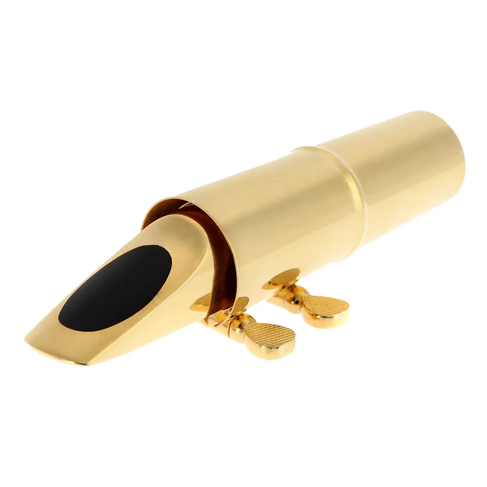 Jazz Alto Sax Saxophone 7C Mouthpiece Metal with Mouthpiece Patches Pads Cushions Cap Buckle Gold Plating
Jazz Alto Sax Saxophone 7C Mouthpiece Metal with Mouthpiece Patches Pads Cushions Cap Buckle Gold Plating
