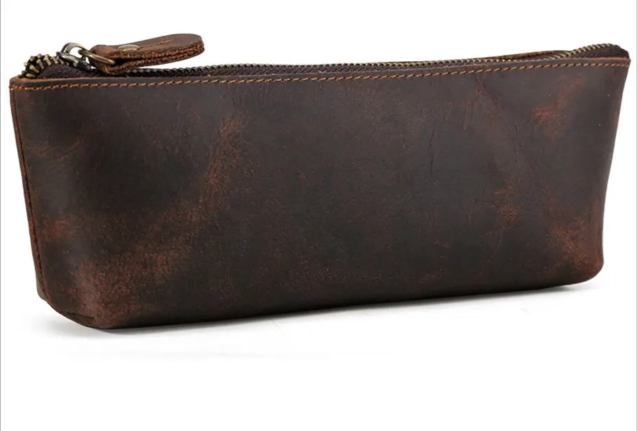 women cosmetic bags real leather 2018 new woman vintage fashion travel vintage Casual crazy horse leather pencil bags
women cosmetic bags real leather 2018 new woman vintage fashion travel vintage Casual crazy horse leather pencil bags