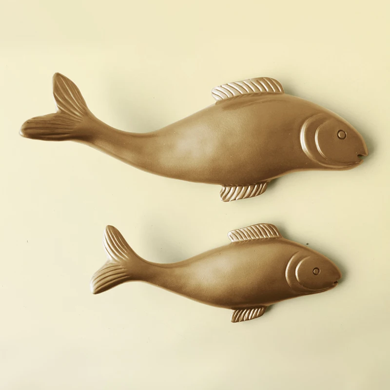 Modern style TV background wall decoration wall mural resin Lucky fish stereo wall stickers
Modern style TV background wall decoration wall mural resin Lucky fish stereo wall stickers