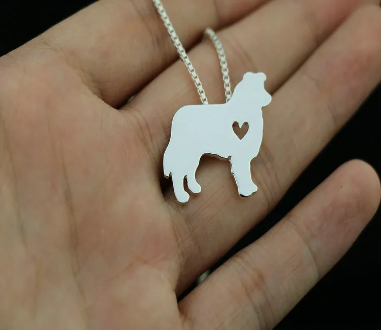 Gold & silber Border Collie shepherd dog pendant jewelry golden colors plated Fashion Classic
Gold & silber Border Collie shepherd dog pendant jewelry golden colors plated Fashion Classic