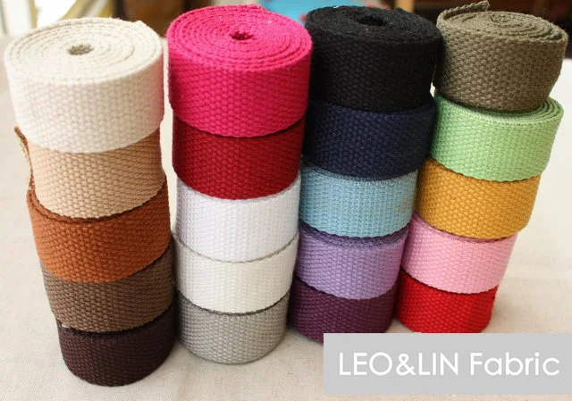 DIY Cloth Cotton+Polyester Thickening Ribbon Bags Webbing Solid Color Botticing 2.0 2.5 3.2 3.8cm (10 meters/lot) 50%OFF
DIY Cloth Cotton+Polyester Thickening Ribbon Bags Webbing Solid Color Botticing 2.0 2.5 3.2 3.8cm (10 meters/lot) 50%OFF