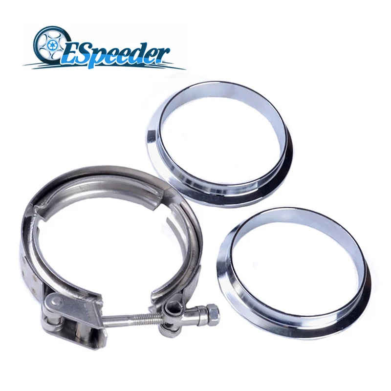 ESPEEDER 2.5'' 304 Stainless Steel V-Band Clamp Flange Kit Mild Steel Male Female Flange For Turbo Exhaust Downpipe Clip
ESPEEDER 2.5'' 304 Stainless Steel V-Band Clamp Flange Kit Mild Steel Male Female Flange For Turbo Exhaust Downpipe Clip
