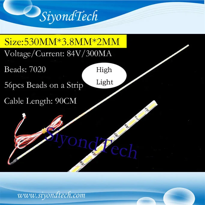 Free Shipping! 10PC 46inch 530MM*3.8MM*2MM LED Strip Update LCD CCFL to LED Screen for TV
Free Shipping! 10PC 46inch 530MM*3.8MM*2MM LED Strip Update LCD CCFL to LED Screen for TV