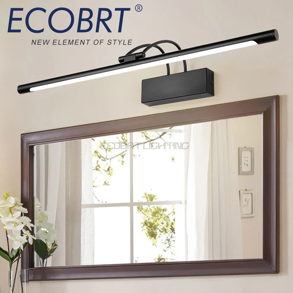 Modern Bathroom LED Mirror Lights Bedroom Picture Wall Lamps Black Color LED Wall Light Indoor 220V AC
Modern Bathroom LED Mirror Lights Bedroom Picture Wall Lamps Black Color LED Wall Light Indoor 220V AC