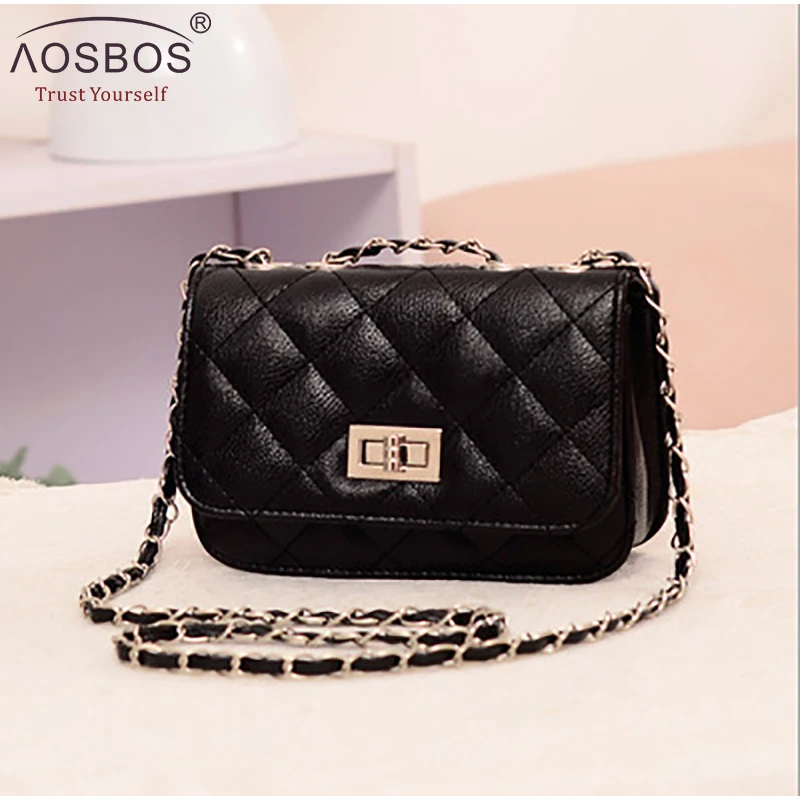 Aosbos 2019 Brand New Leather Crossbody Bag Female Plaid Chain Shoulder Bag Casual Evening Clutch Messenger Bags Women Handbags
Aosbos 2019 Brand New Leather Crossbody Bag Female Plaid Chain Shoulder Bag Casual Evening Clutch Messenger Bags Women Handbags