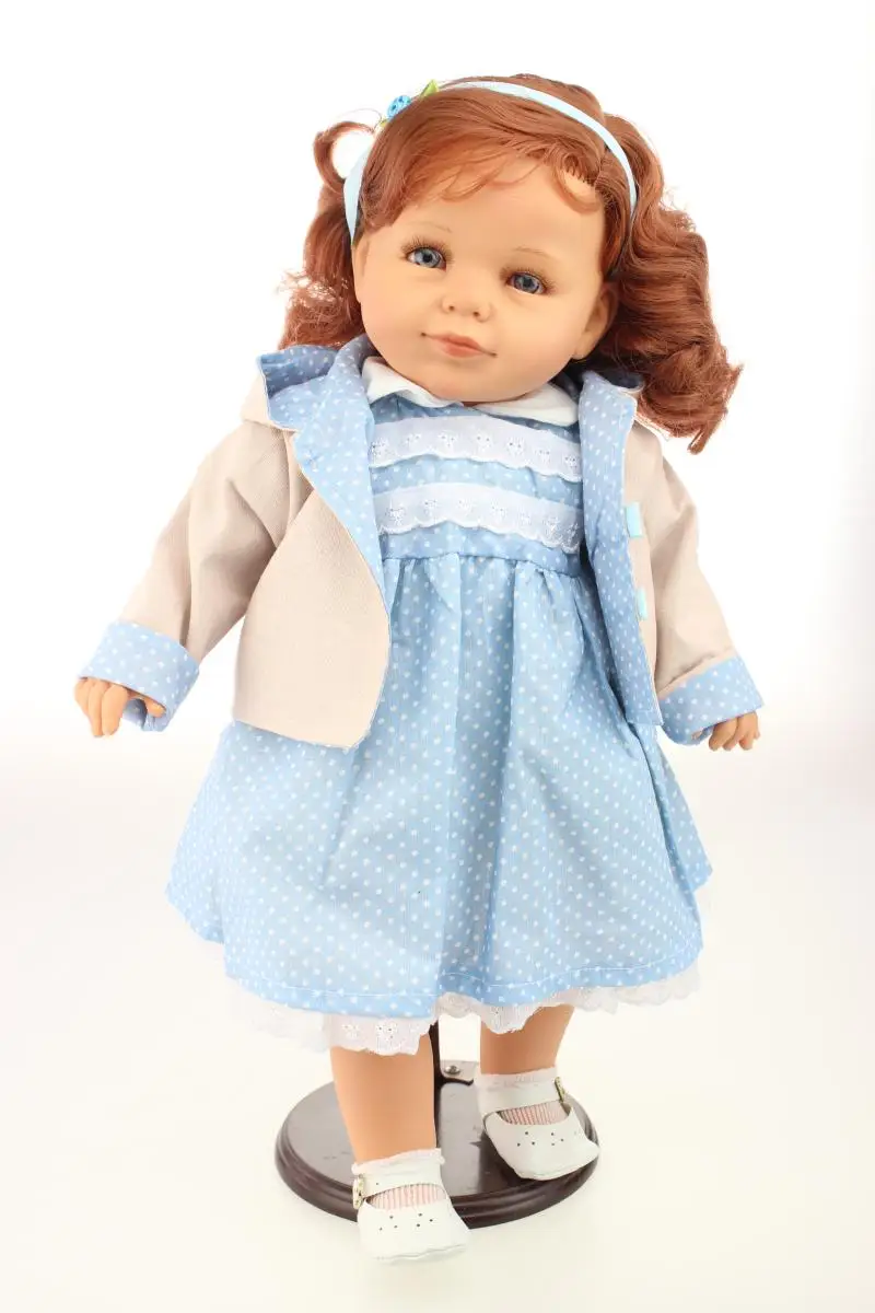 Pretty princess girl doll Silicone Realistic Reborn Baby Doll Toys Newborn Bebes Reborn Doll Children Bathe Brinquedos gift Toys
Pretty princess girl doll Silicone Realistic Reborn Baby Doll Toys Newborn Bebes Reborn Doll Children Bathe Brinquedos gift Toys