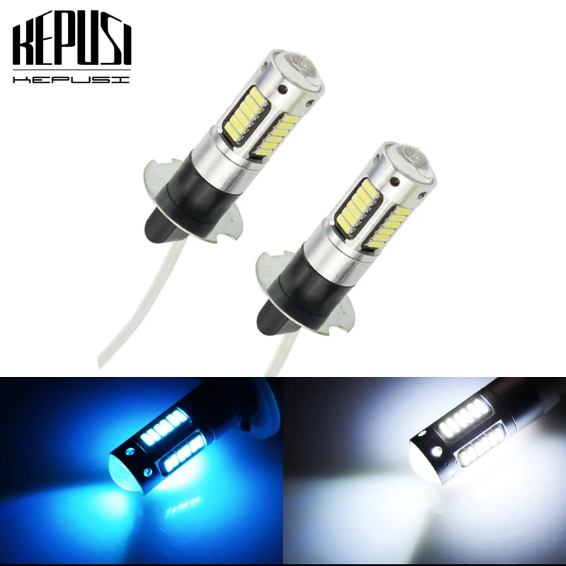 2X H3 LED Car Bulbs Auto LED Fog Lamp 4014 DRL Daytime Running External Lights Day Driving Vehicle White Ice Blue Car styling
2X H3 LED Car Bulbs Auto LED Fog Lamp 4014 DRL Daytime Running External Lights Day Driving Vehicle White Ice Blue Car styling