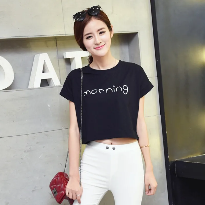 Fashion T-Shirts Women Leisure Cotton T-shirts Printed O-neck Summer Tops Female Short Sleeve Sexy Girl T Shirts
Fashion T-Shirts Women Leisure Cotton T-shirts Printed O-neck Summer Tops Female Short Sleeve Sexy Girl T Shirts