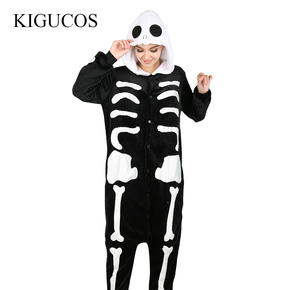 Фото KIGUCOS мужская вечеринка все в одном костюмы скелетов дьявола страшное ночное
