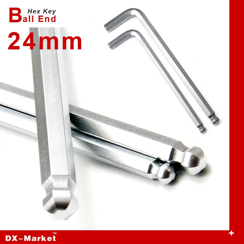 24mm high hardness hex key ball end tool , Auto parts DIY accessories allen wrench , titanium plating
24mm high hardness hex key ball end tool , Auto parts DIY accessories allen wrench , titanium plating