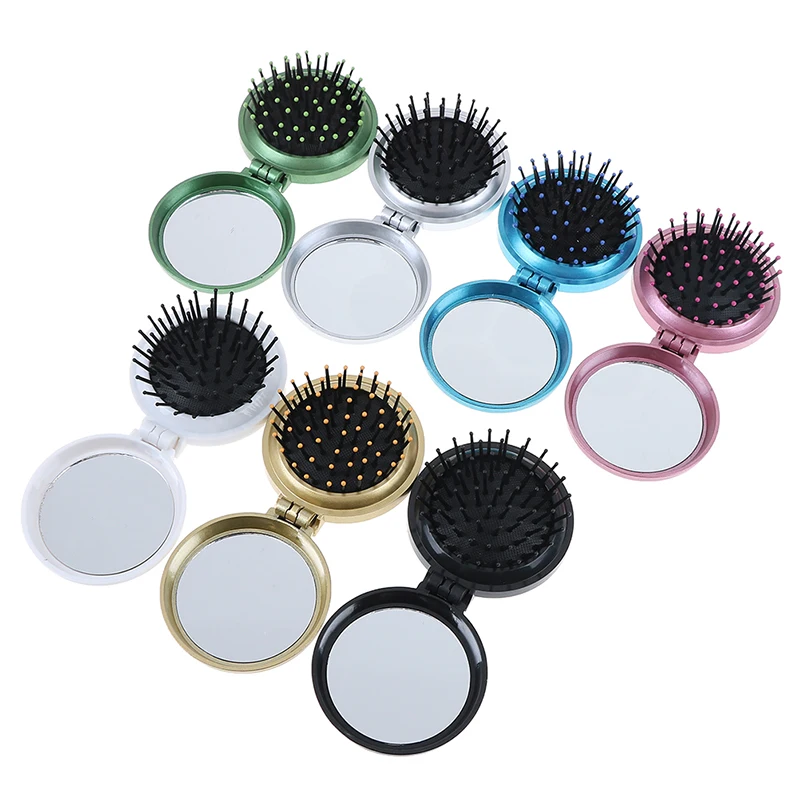 Folding Massage Comb Hair Brush With Mirror Compact Travel Pocket Comb New Arriva
Folding Massage Comb Hair Brush With Mirror Compact Travel Pocket Comb New Arriva