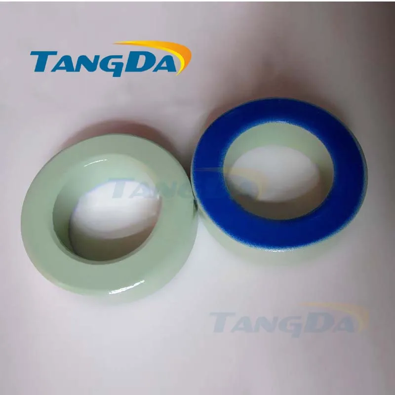 

1 piece Iron powder cores T520-52D OD*ID*HT 132*78*41 mm 274nH/N2 75ue Iron dust core Ferrite Toroid Core toroidal green blue