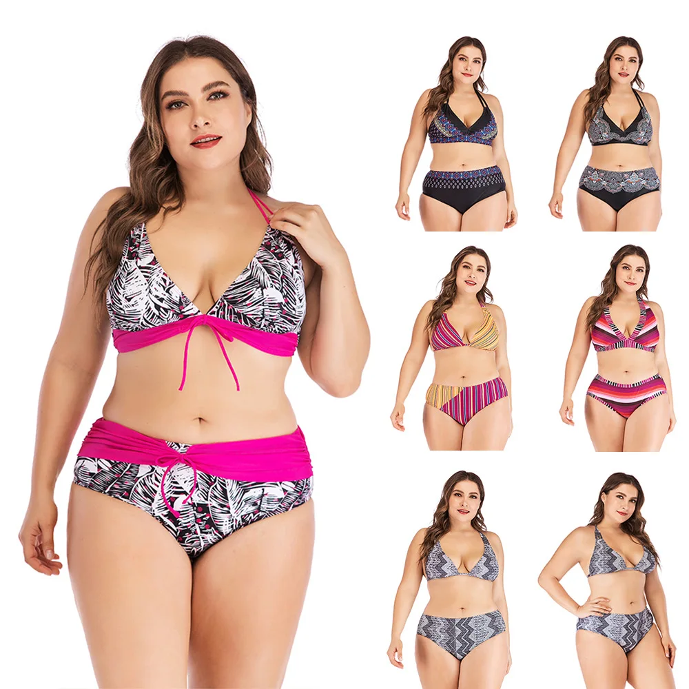 Swimming Suit Beach Wear Swimsuit Bikini Set Swimwear Woman Clothes Plus Size XXXXXL Patchwork Sexy Summer Print Bikinis Women
Swimming Suit Beach Wear Swimsuit Bikini Set Swimwear Woman Clothes Plus Size XXXXXL Patchwork Sexy Summer Print Bikinis Women