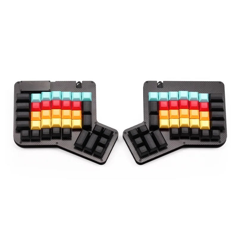 Ergodox pbt keycaps dsa пустые для ergodox Механическая игровая клавиатура profile|Клавиатуры| |